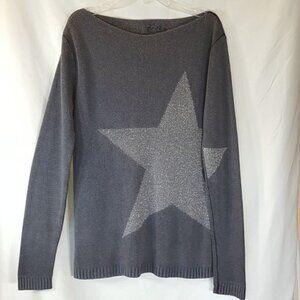 Italian Made Sparkly Star Sweater Tavola Prata